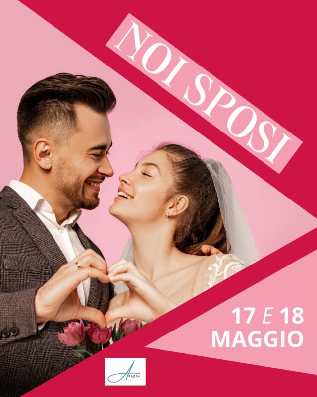 Il 17 e 18 maggio non perdere l’appuntamento con "Noi Sposi": un evento dedicato al mondo del wedding, con tanti stand da scoprire.
Domenica, a partire dalle 17, musica, spettacoli e divertimento per tutta la famiglia animeranno la serata.
In più, lasciati incantare da un'elegante sfilata di abiti da sposa e da cerimonia.